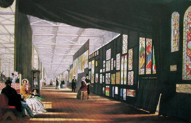 J. Paxton, Crystal Palace, 1850-51 (Stained Glass Gallery)