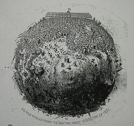G.Cruikshank: All the World going to See the Great
                             Exhibition of 1851
