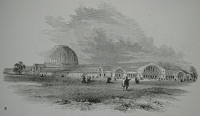 Edificio de la Gran Exposicin, proyecto del
                            Comit organizador, 1850 (mayo)