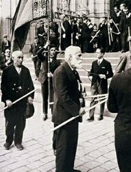 Gaud en la procesin del Corpus Christi de 1924