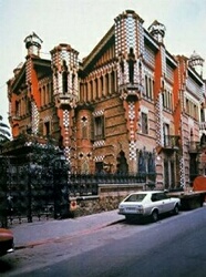 Gaud: Casa Vicens, Barcelona (1883-88)