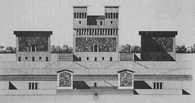 Ledoux: proyecto de refugio de cazadores, 1778